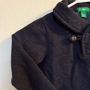 dip Black Speckled 18-24 Month Collared One Piece